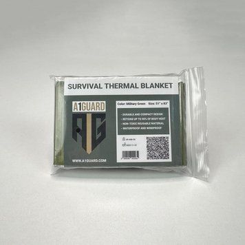 Термоодеяло A1G Survival Blanket - OD Green 3171611888 фото