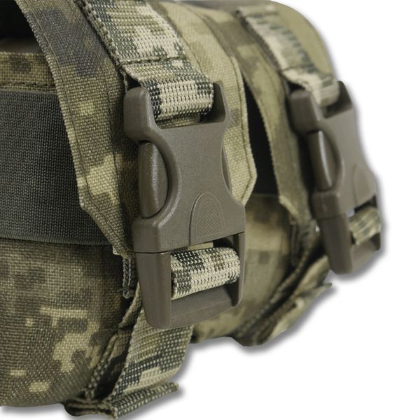 Подсумок под 2 гранаты KIBORG GU Double Mag Pouch (Пиксель) 3171599820 фото