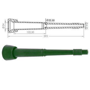 Гума дійкова силікон 8-S (Туреччина) зелений 8680640083438g фото