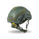 Кевларовий балістичний шолом FAST GEN III Kevlar Olive з кріпленням NVG та рейками 3171604367 фото 3