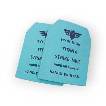 Комплект титано-керамических бронеплит Hyperion 6 класса по ДСТУ (25&times;30 см, 3,3 кг/плита) 3171608804 фото