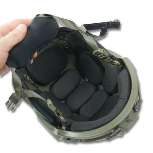 Шолом хакі (XL) PE Fast NIJ IIIA За стандартними NATO 3171595780 фото